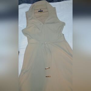 Tommy Hilfiger Blue Sheath Midi Dress